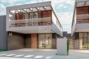 Casa em construção, fase de acabamento, em condominio fechado, com infra completa, piscina, salão de festas, academia e brinquedoteca em Ipanema, proximo ao Zaffari da Juca Batista, condominio com 72 