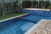 Sobrado novo à venda 4 suítes, piscina no condomínio Royal Garden em Paulínia.