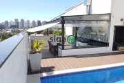 BROOKLIN: COBERTURA DUPLEX, 287/M2, 3 VAGAS.