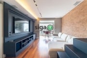 Cobertura Duplex| 121,67m² (sendo 70m² no pavimento inferior e 51m² no pavimento superior | 2 vagas