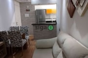 Apartamento á venda 2 Quatros, 1 vaga de garagem, 42m² campo limpo