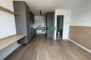 Studio com 24m², 1 quarto, 1 banheiro, SEMI MOBILIADO, em Higienópolis perto do Metrô