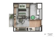 VILA OLÍMPIA: STUDIO  28/M², 1 DORMITÓRIO.