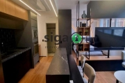 Apartamento para locação 38m² com vaga todo mobiliado localizado no eixo Berrini x Chucrizaidan.