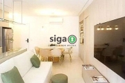 Apartamento à venda com 2 Quartos, Mobiliado, no Brooklin