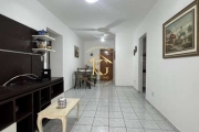 Apartamento canto do forte Praia Grande 1 dormitório grande com sacada