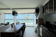 Apartamento aviação Praia Grande 3 dormitórios 3 suítes frente mar vista mar