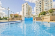 Excelente apartamento térreo no bairro cavalhada. &lt;BR&gt;3 Dormitórios com 1 suíte, living para 2 ambientes, banheiro,  área de serviço, cozinha americana, churrasqueira, box. &lt;BR&gt;Condomínio 