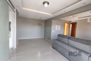 Apartamento à venda com 82m² de área privativa, com 03 quartos, sendo 01 suite, sol da manhã  e 02 vaga de garagem no Santa Maria Goretti - Porto Alegre. O imóvel conta com living para 02 ambientes co