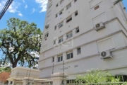 Apartamento bem localizado, na frente do Nacional, com 02 dormitorios, sala conjugada com cozinha,  banheiro social e vaga fixa para carro. Condominio com elevador e portaria 24hs.