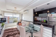 Excelente apartamento de 69m², 3 dormitórios sendo 1 suíte, banheiro social, living para dois ambientes, cozinha americana planejada, churrasqueira, área de serviço e 1 vaga de garagem escriturada. An