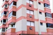 Apartamento de 2 dormitórios 56,54 m² -  Living para 2 ambientes, cozinha, área de serviço e banheiro.  No 5º andar. Tem  1 vaga coberta e escriturada. Sacada. O prédio tem estacionamento. Gás individ