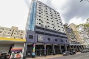 Apartamento mobiliado no bairro Cidade Baixa em Porto Alegre. Prédio com Cokitchen, Coworking, academia, bicicletário, lavanderia, sala de jogos, mini mercado self-service, terraço incrível, elevadore