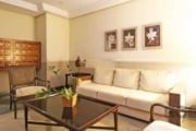 APARTAMENTO EM CONDOMINIO  FECHADO COM SEFURANCA E PORTARIA        &lt;BR&gt;  &lt;BR&gt;O apartamento  de 2 dormitórios com vaga garantida,  esta semi mobiliado, tem churrasqueira e está na melhor or