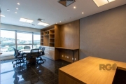 Sala Comercial Bairro Cristal, Porto Alegre 1vaga de garagem incluída, Mobiliada: &lt;BR&gt;Ar-condicionado, Vista para o Guaíba e Gasômetro.&lt;BR&gt;&lt;BR&gt;Excelente localização em um dos bairros