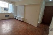 Apartamento 1 dormitório - 40,85 m² Living amplo com rack, dormitório  amplo com ar condicionado, banheiro social com ventilação direta , box  de vidro  temperado e balcão , cozinha com armários, área