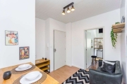 Excelente apartamento de 33m² com 1 dormitório.
