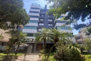 No Residencial Domingos Rubbo, bairro Cristo Redentor em Porto Alegre, cobertura de 3 dormitórios, suíte, dependência de empregada, 2 vagas de garagem e terraço com vista de 180º. Na parte inferior: h