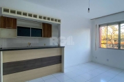 &lt;p&gt;Apartamento 1 dormitório, de frente, living amplo com cozinha americana, móveis sob medida na cozinha, dormitório amplo com roupeiro sob medida, banheiro grande e com móveis sob medida, local