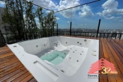 COBERTURA BRÁS COM JACUZZI - PORTEIRA FECHADA - CONDOMÍNIO CLUBE MARAVILHOSO