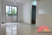 Apartamento 55m, 2 quartos, 1 suíte, bairro Tatuapé, Analia Franco, 1 vaga de garagem, sacada, zona leste, próximo shopping Anália Franco