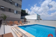 Apartamento de 55 m² a venda no Ipiranga, 2 dormitórios, 1 banheiro, area de serviço, lavanderia, cozinha, sala, lazer completo piscina, churrasqueira