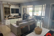 Apartamento Mooca108m², com 3 suítes com varanda gourmet, cozinha planejada, lavabo, 2 vagas de garagem com depósito.