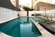 Apartamento a venda no Tatuapé, 02 dormitórios, 01 suite,  sala de estar e jantar, vista livre, lazer completo, próximo ao metrô