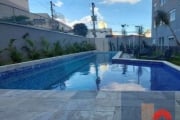 Apartamento à venda no Brás com 40 Metros, 2 quartos, sala 2 ambientes com sacada, 1 banheiro, 1 vaga de moto. Piscina, academia e mais