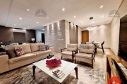 Apartamento à venda, Tatuapé, 224 m², Porteira fechada,3 suites, 2 closets, sala 3 ambientes, sacada, copa com churrasqueira, 4 vagas com depósito.