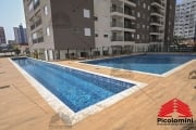 Apartamento no Rudge Ramos, São Bernardo: Com 56 metros, 2 quartos, sala com cozinha americana, varanda, 1 banheiro, 1 vaga, piscina, academia e mais