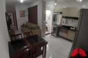 Apartamento 57m2 na Vila Camilópolis, 2 dormitórios, com área de serviço coberta, vaga de garagem livre, condomínio de valor baixo!