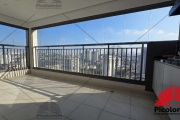 Apartamento novo na estação Oratório, Andar Alto,  varanda gourmet e envidraçada, vista livre, 73m2, suíte, móveis planejados, vaga de garagem coberta