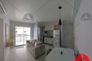 Apartamento para locação no Brás de 40 m², 1 dormitório, 1 banheiro, área de serviço, varanda, cozinha planejada, mobiliado, ar condicionado, 1 vaga