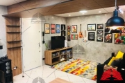 Apartamento studio a venda no Centro de São Paulo, 1 quarto, 1 banheiro, mobiliado, cozinha americana, móveis planejados.