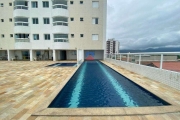 Apartamento frente mar com 1 dormitório, Vila Caiçara.