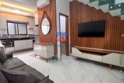 Casa de Condomínio com 2 quartos, Maracanã, Praia Grande - R$ 385 mil, Cod: 70836522