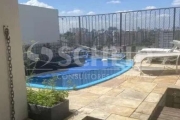 Cobertura Duplex Morumbi 223m², 3 quartos, 1 suíte, cozinha,piscina, churrasqueira, lareira,3 vagas.