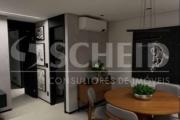 Apartamento a  venda mobiliado no Alto da Boa Vista, 68m²,  Living: Ampliado, 1 dormi, 1 vaga + Dep.