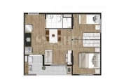 Apartamento 2 quartos - Lazer de Clube - Santo Amaro