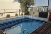 Cobertura 220M², 3 quartos, 2 suítes, closet, cozinha, piscina, chuirrasqueira, 5 banheiros