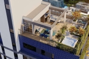 Apartamento 51,32 m², varanda, 1 vaga, no Centro de Florianópolis