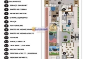 Apartamento com 2 quartos, Centro, Mongaguá - R$ 681 mil, Cod: 10882