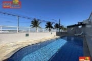 APARTAMENTO FRENTE AO MAR 2 QUARTOS SUITE 3 SACADAS COM PISCINA