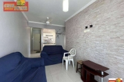 Apartamento em Mongaguá frente ao mar com 1 dormitório  por R$ 219.900 - Vila Atlântica