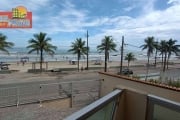 Frente ao mar apartamento 1 quarto sacada R$ 249.900 - Vila Atlântica - Mongaguá/SP