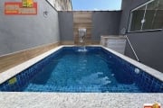 MONGAGUA CASA NOVA COM PISCINA 2 QUARTOS, 95 m² por R$ 330.000 - Vila Atlântica - Mongaguá/SP