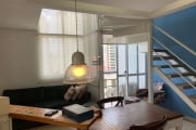 Loft duplex à venda 1 dormitórios e 2 vagas no bairro Chácara Klabin