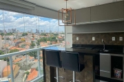 STUDIO MOBILIADO, VARANDA GRANDE, 1 VAGA E LAZER COMPLETO