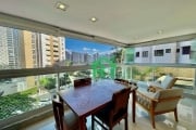 Apartamento Frente Mar, Varanda Gourmet, 3 Dormitórios, 3 suítes; 2 Vagas, Lazer, Pitangueiras, Guarujá/SP